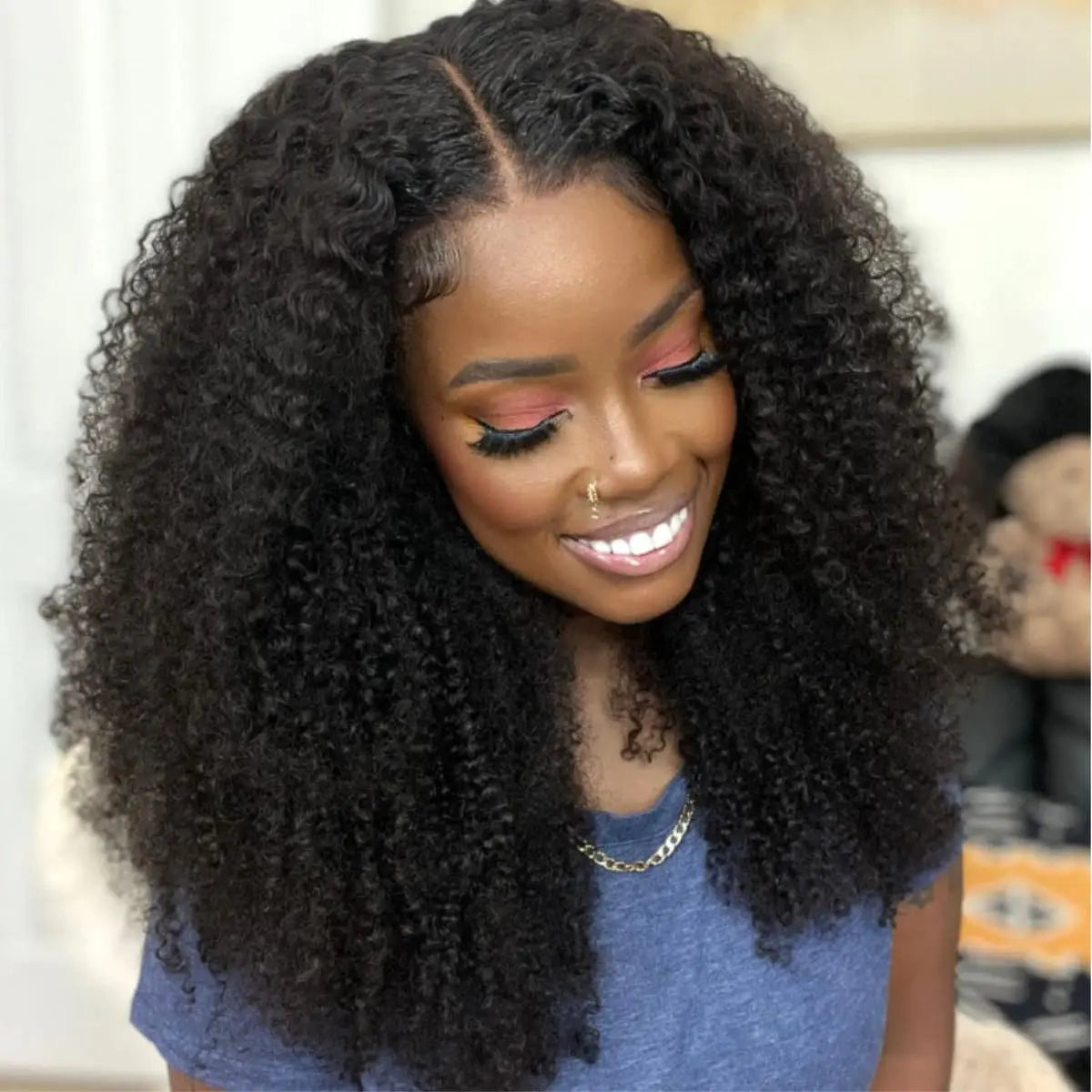 Kinky Curly Glueless Wigs
