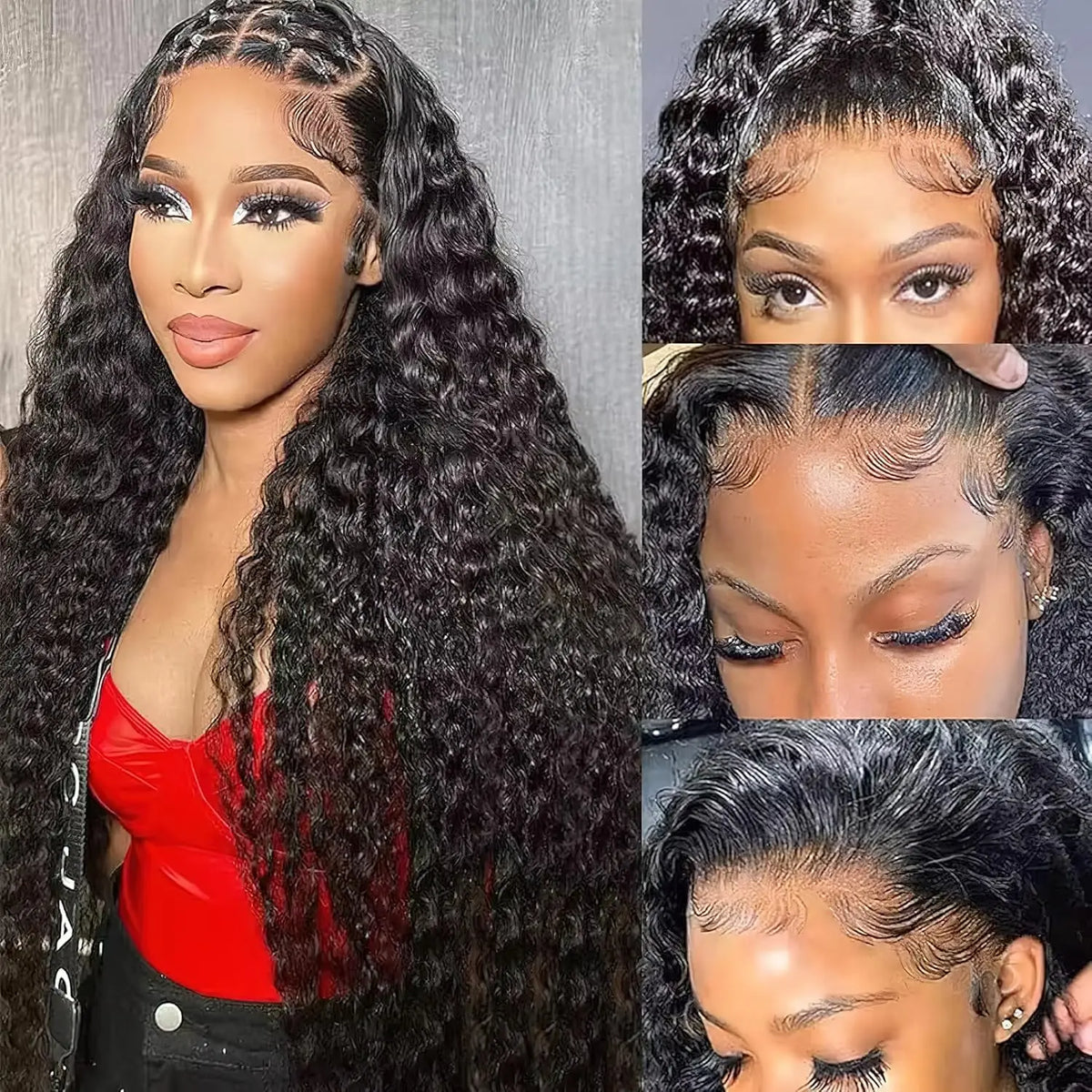 Kinky Curly Glueless Wigs