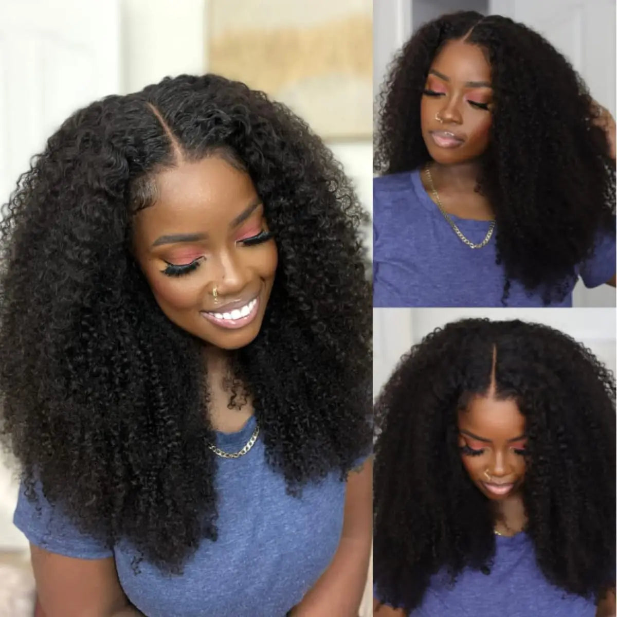 Kinky Curly Glueless Wigs