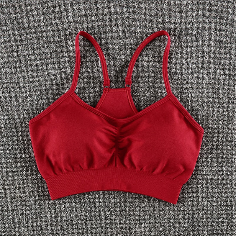 Push Up Shockproof Bras