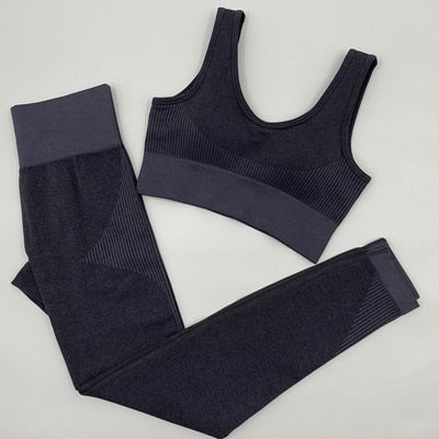 2pc Sports Bra and Leggings Set