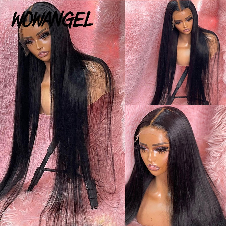 Pre-Plucked Transparent HD Lace Frontal Human Hair Wig