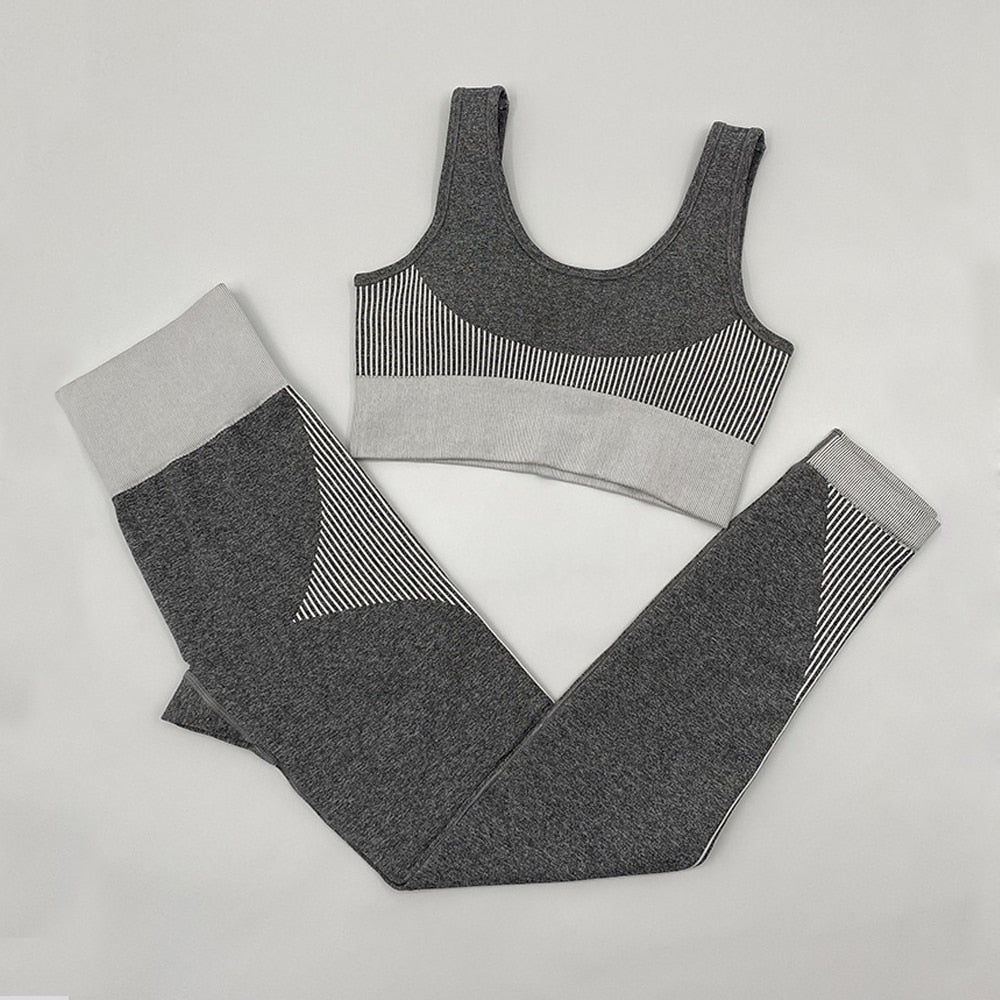 2pc Sports Bra and Leggings Set