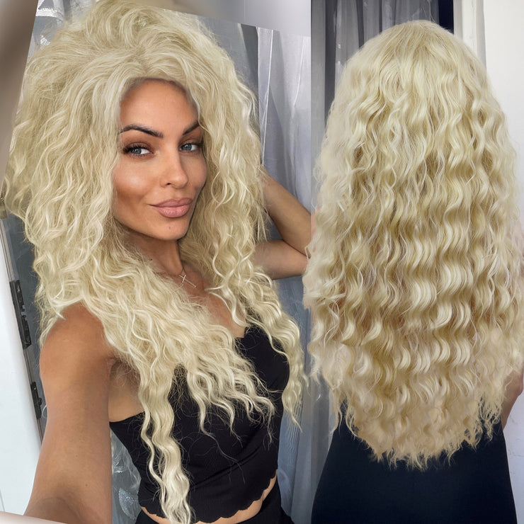 Fluffy Synthetic Long Curly Wigs