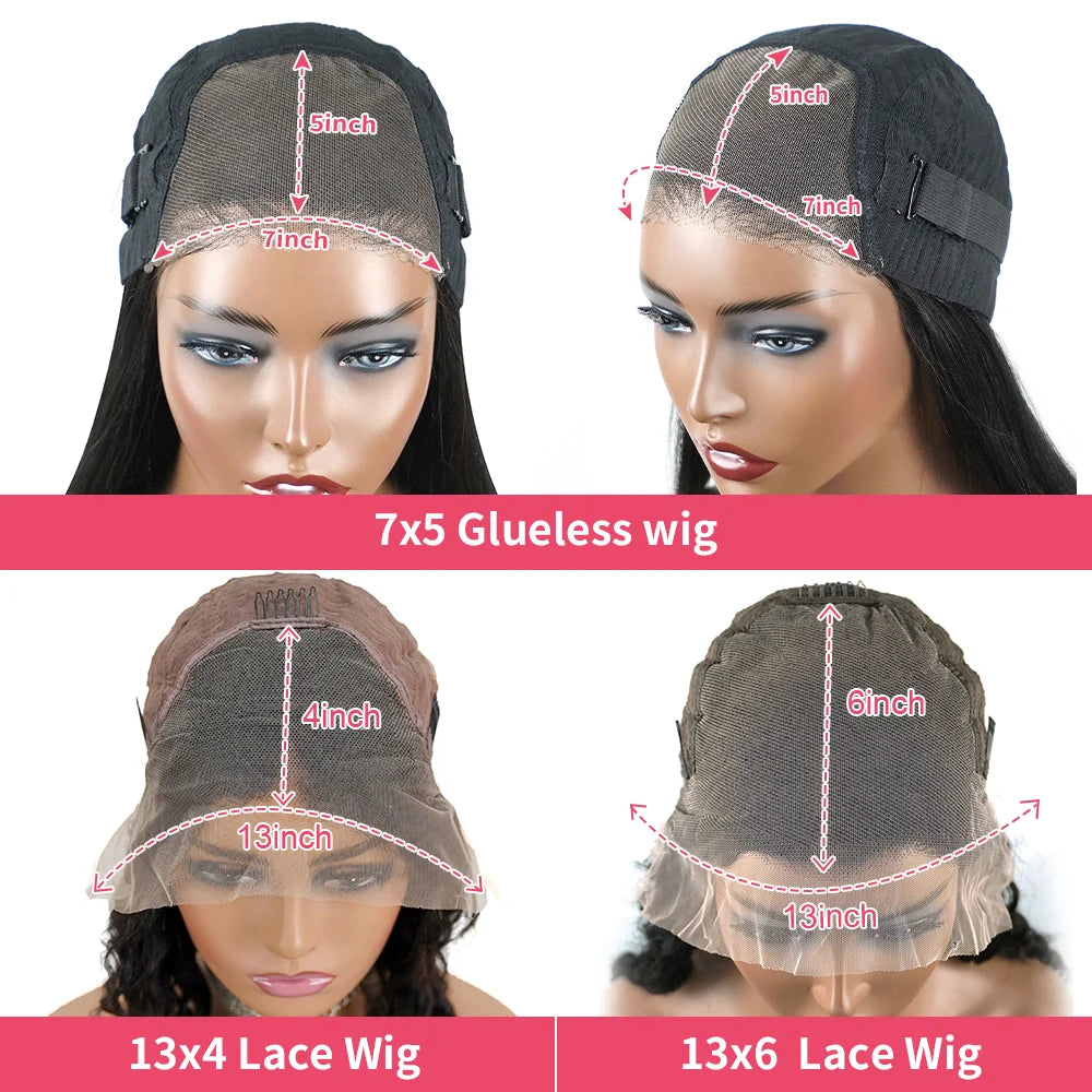 Short Bob Highlighted Wigs