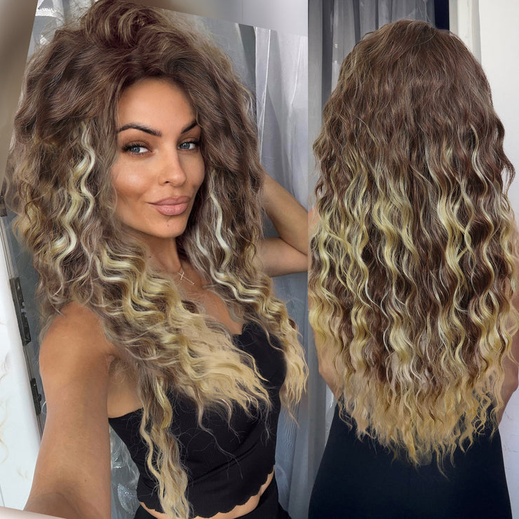 Fluffy Synthetic Long Curly Wigs