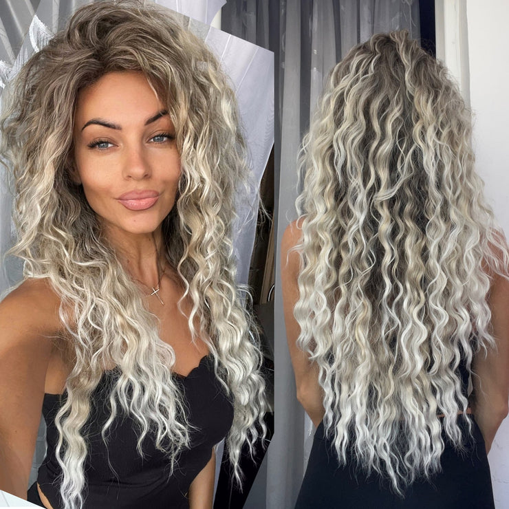 Fluffy Synthetic Long Curly Wigs