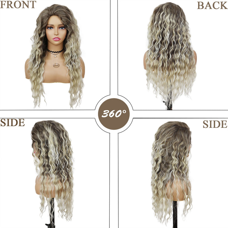 Fluffy Synthetic Long Curly Wigs