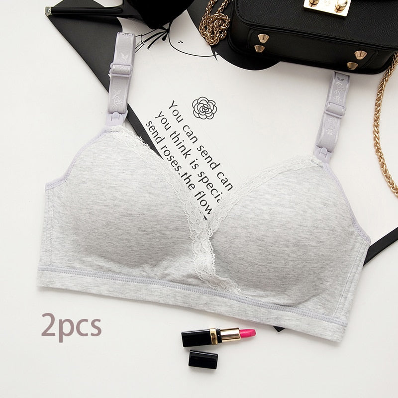 2pcs Breastfeeding Bras