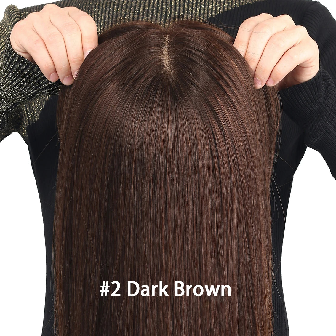 100% Human Hair Natural Hairline Wig