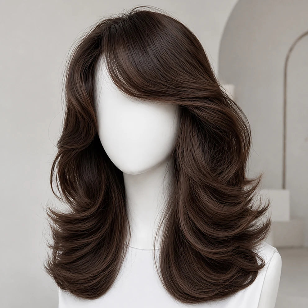 100% Human Hair Natural Hairline Wig