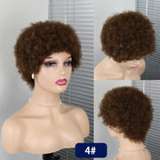 Pixie Cut Brazilian Human Hair Wigs