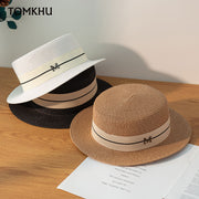 Straw Wide Brim Beach Hat