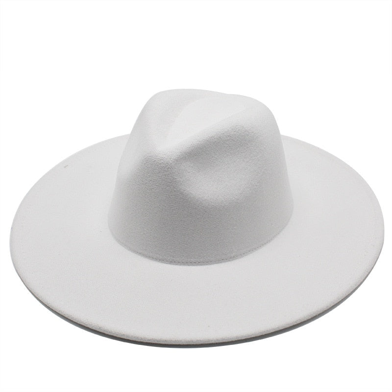 Wool Crushable Classical Wide Brim Fedora