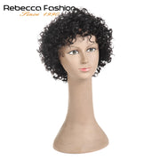 Rebecca Short Loose Curly Human Hair Wigs