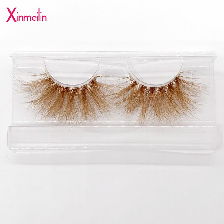 25mm 3D colorful mink lashes