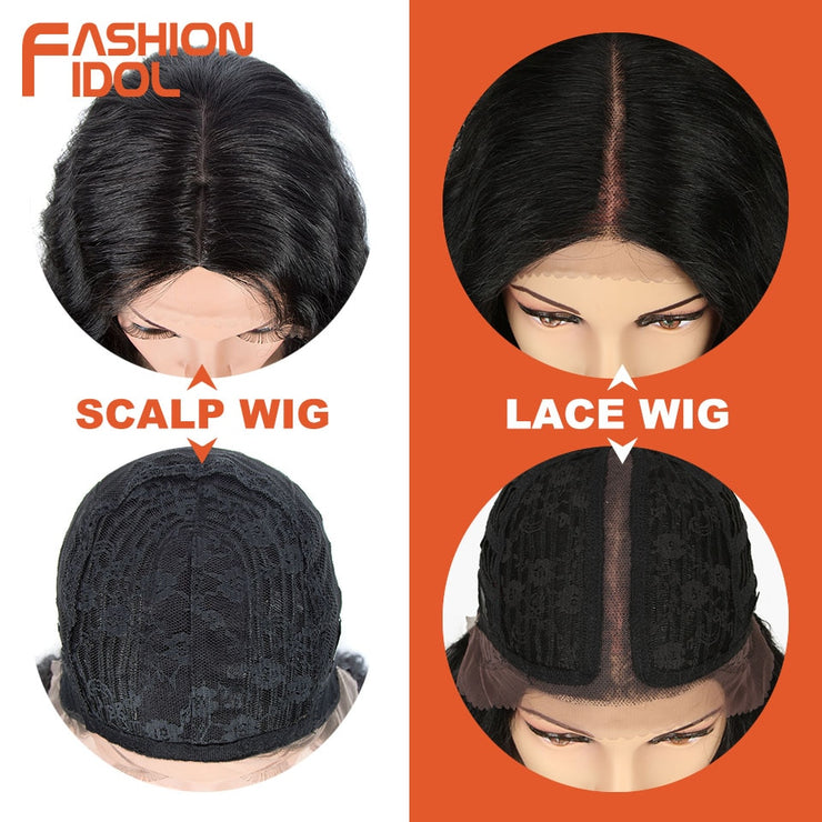 Lace Front Loose Synthetic Wigs