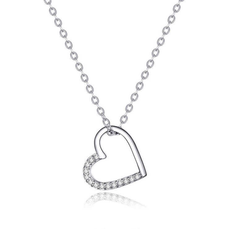 Sterling Silver Love Heart Necklaces