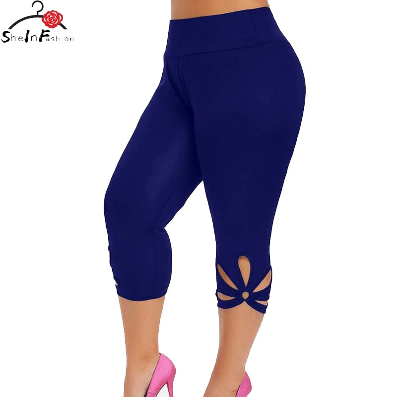 High Waist Elastic Leggings