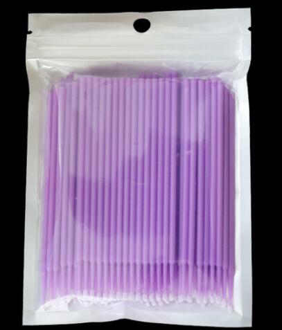 100pcs Disposable Micro Eyelash Brushes