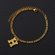 Alphabet Chain Ankle Bracelet