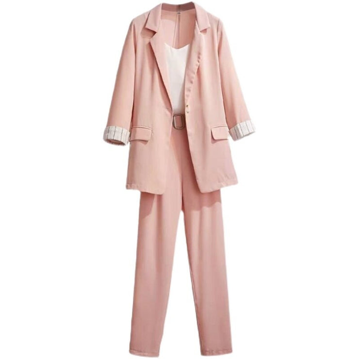 2-piece Jacket and Nine Split Pants