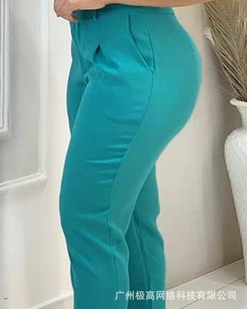 2pc OL Casual Pantsuits