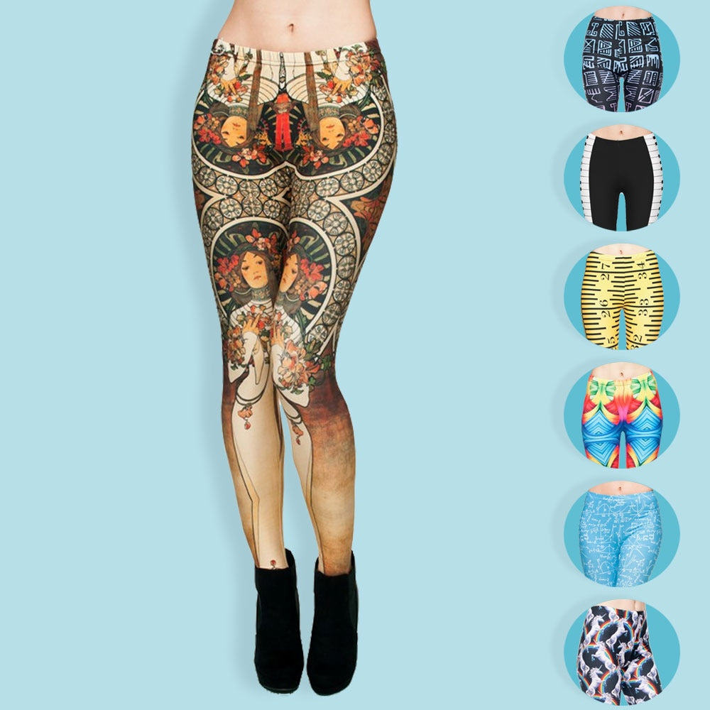 3d Fullprint Leggings