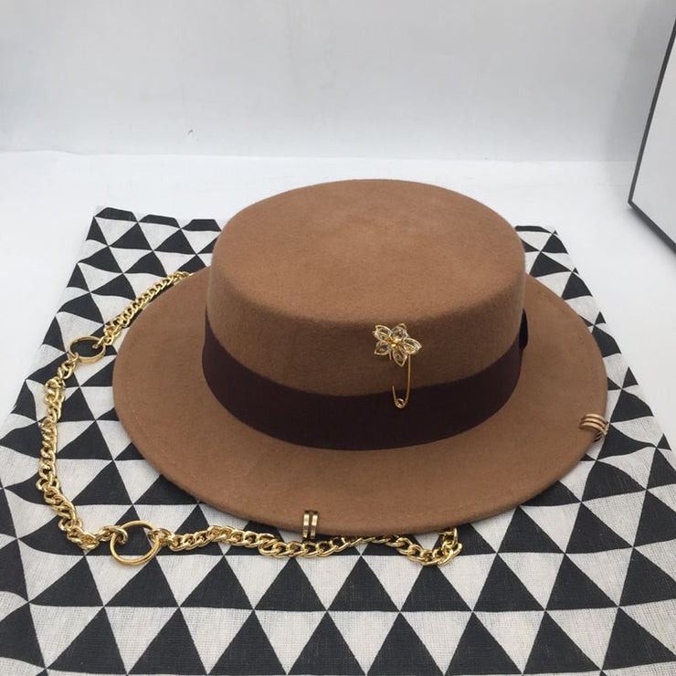 Chain And Pin Top Hat