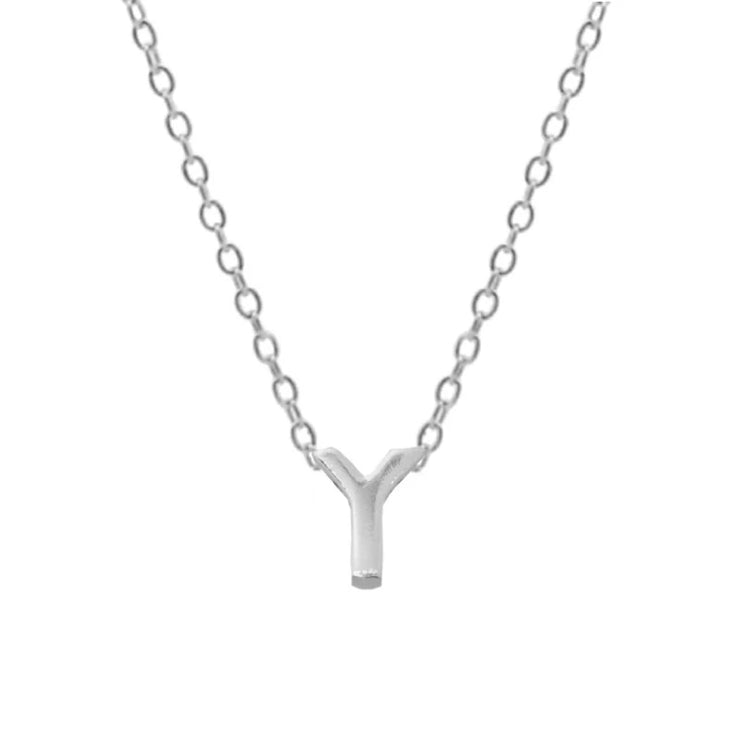 CANNER 100% Sterling Silver 26 Letter Necklaces