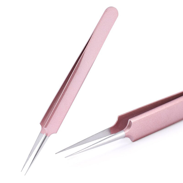 Stainless Steel Eyelashes Tweezers