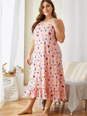 Soft Chubby Long Nightgown