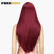 FREEDOM U Part Synthetic Lace Cosplay Wigs Heat Resistant