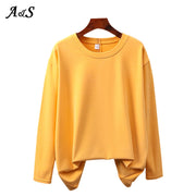 Basic Cotton Long Sleeve Sweater