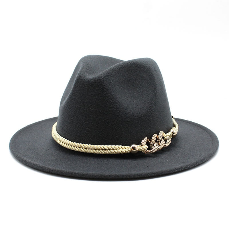 Men/ Women Wide Brim Fedoras