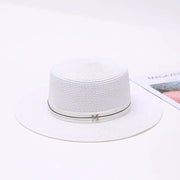 Straw Wide Brim Beach Hat