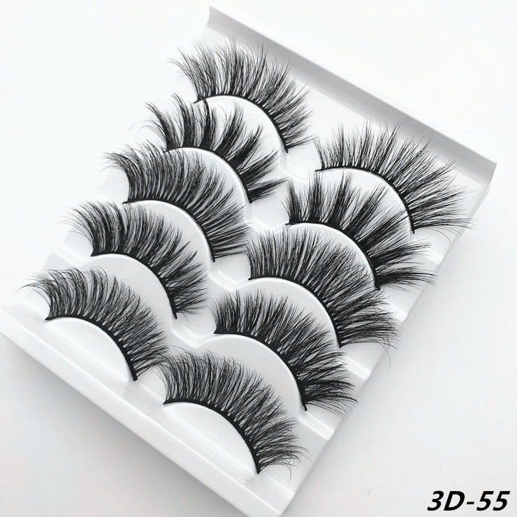 5 Pairs 3D Mink Eyelashes