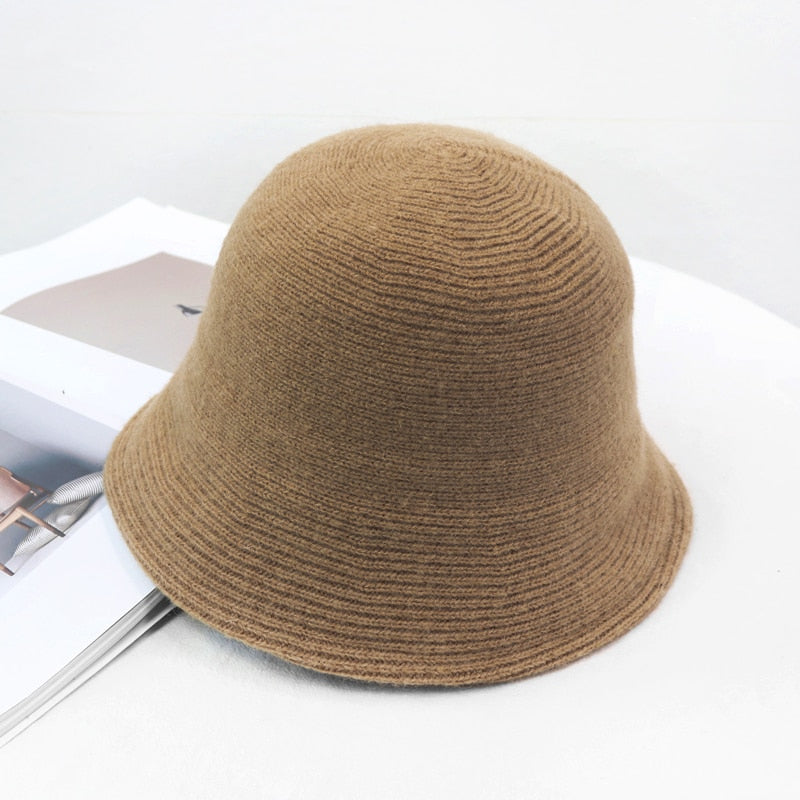 Girls Felt Wool Bucket Hats