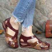 Wedge Buckle Flats