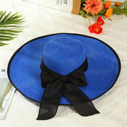 Foldable Big Bow Sun Hat