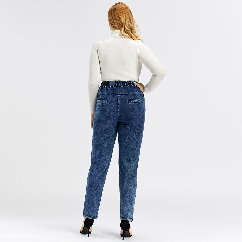 Soft Stretch Washed Jeans