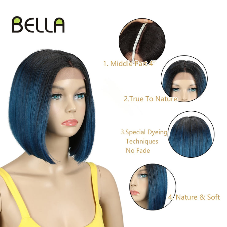 Synthetic Lace Front Bob Wigs