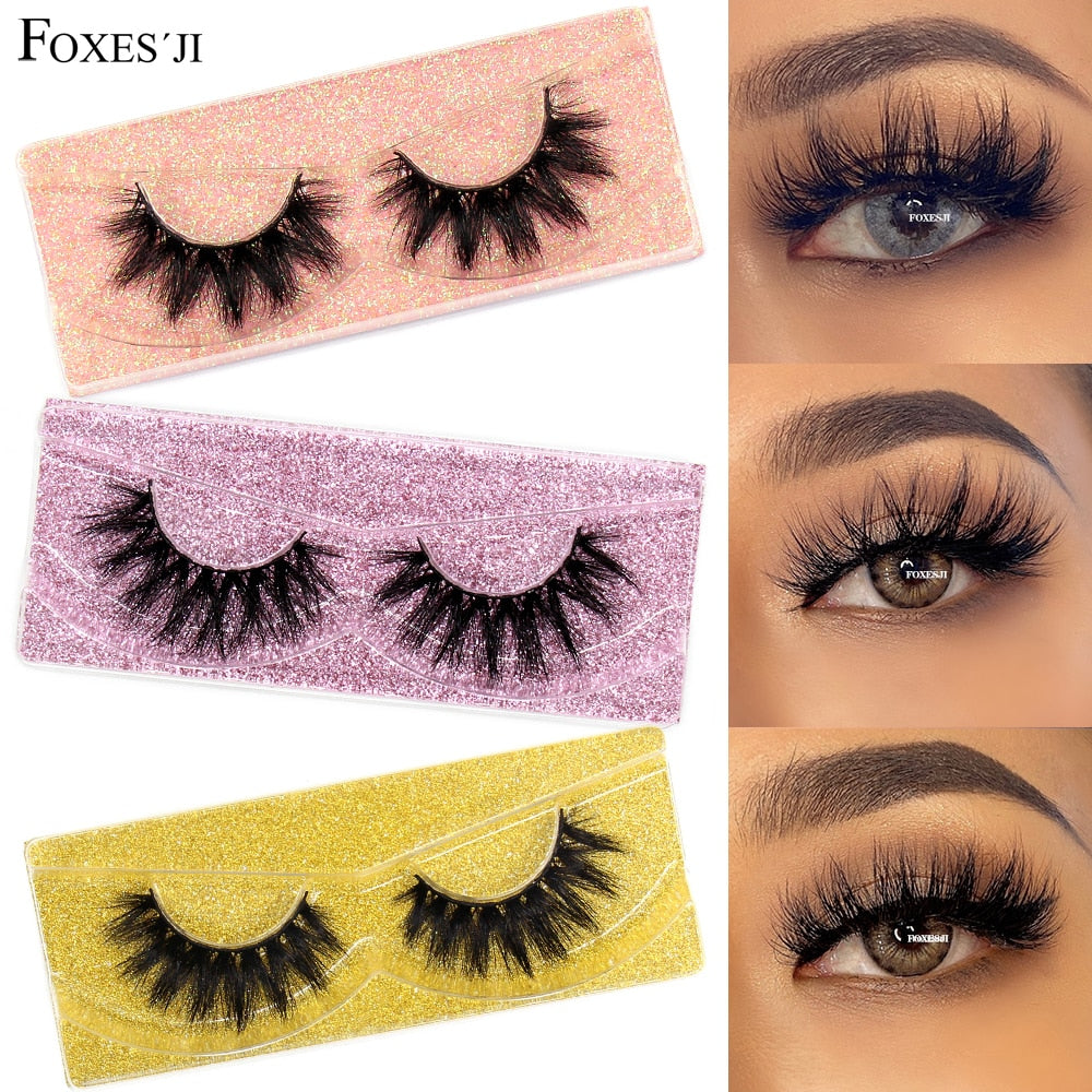 3D Mink Fluffy Thick Eyelashes