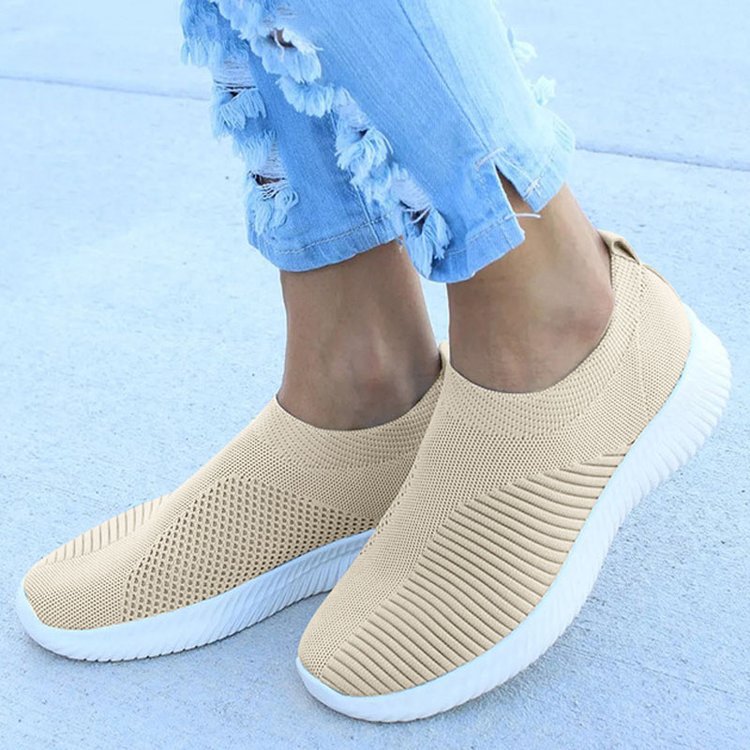 Cotton Slip on Loafers