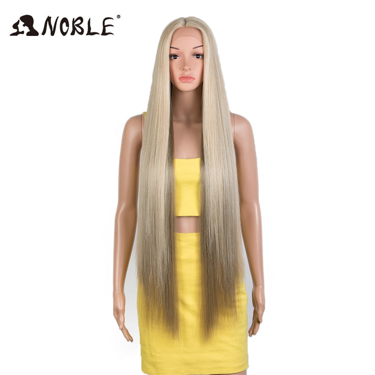 Noble Synthetic Straight Lace Front Wig