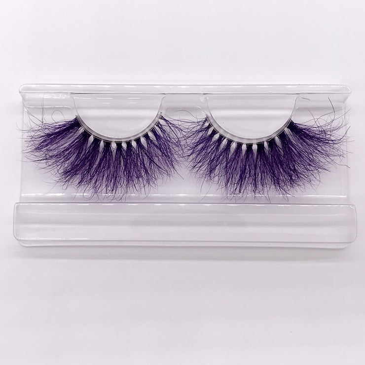 25mm 3D colorful mink lashes