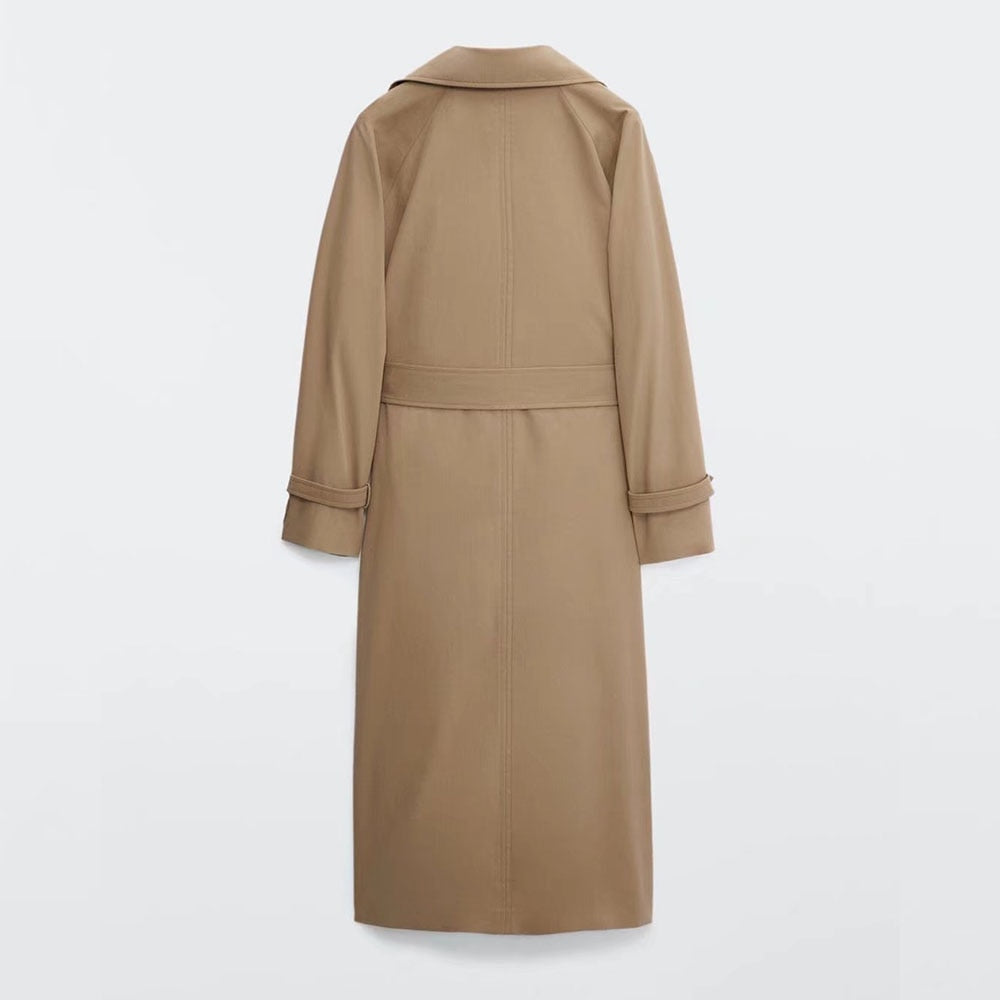 Double-Breasted Trench Coat