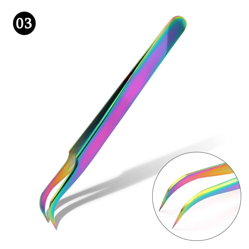 Stainless Steel Eyelashes Tweezers