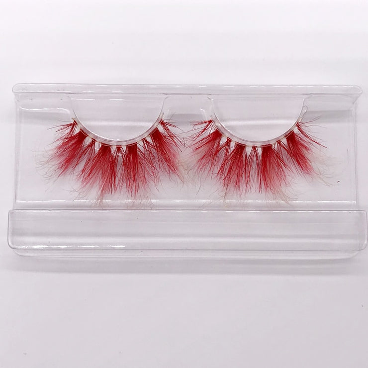 25mm 3D colorful mink lashes