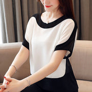 O-Neck Batwing Sleeve Blouses